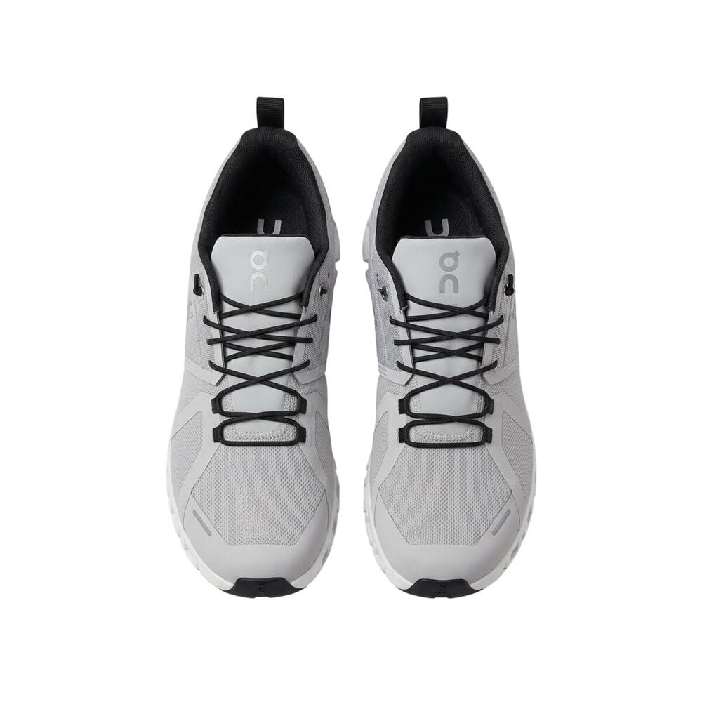 On Cloud 5 Waterproof Glacier White Running Shoe 8 Like New - Excellent - Picture 3 of 7